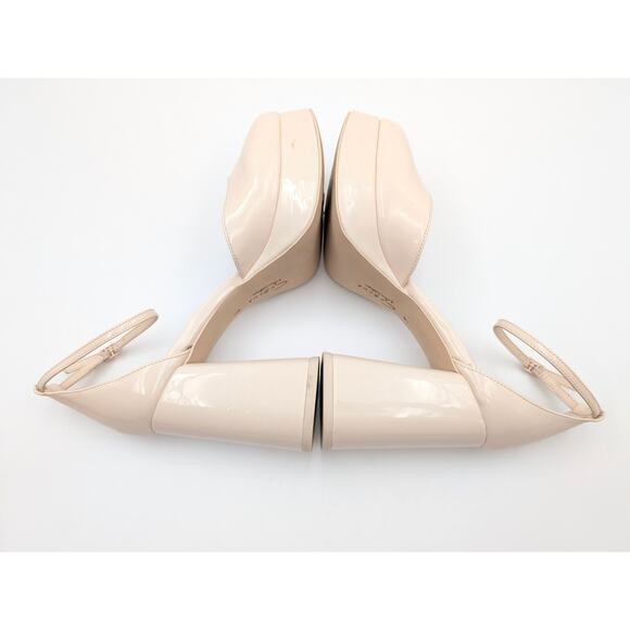 Circus by Sam Edelman Rosa Ankle-Strap Platform Pumps Vanilla Women's Size US9 - Picture 5 of 11